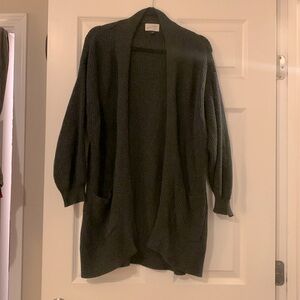 Universal Thread Dark Grey Knitted Cotton Sweater